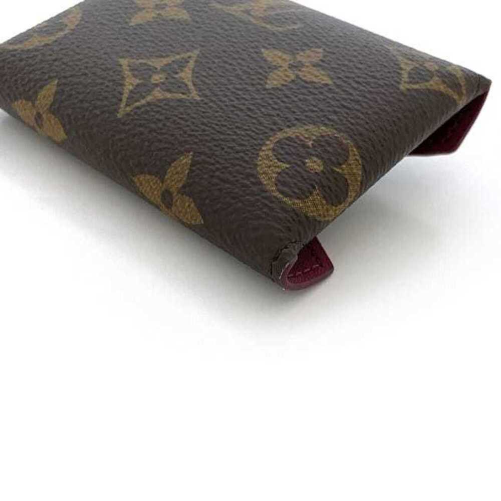LOUIS VUITTON Authentic Brown Monogram Canvas Pochette Pouch - Picture 7 of 11